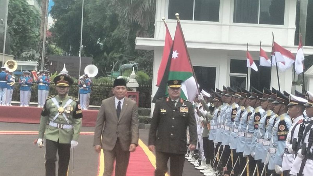 Kerja Sama Militer Menguat, Menhan Sjafrie Sjamsoeddin Sambut Panglima Angkatan Bersenjata Yordania