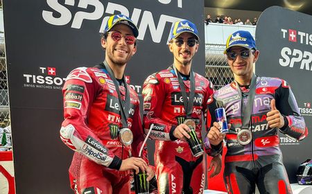 Hasil Sprint Race MotoGP Barcelona 2024: Bagnaia Menang, Pertarungan Gelar Berlanjut ke Balapan Penutup