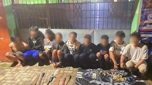 Polda Lampung Tangkap 9 Orang Geng Motor 'Brother Family Teluk' yang Kerap Resahkan Warga