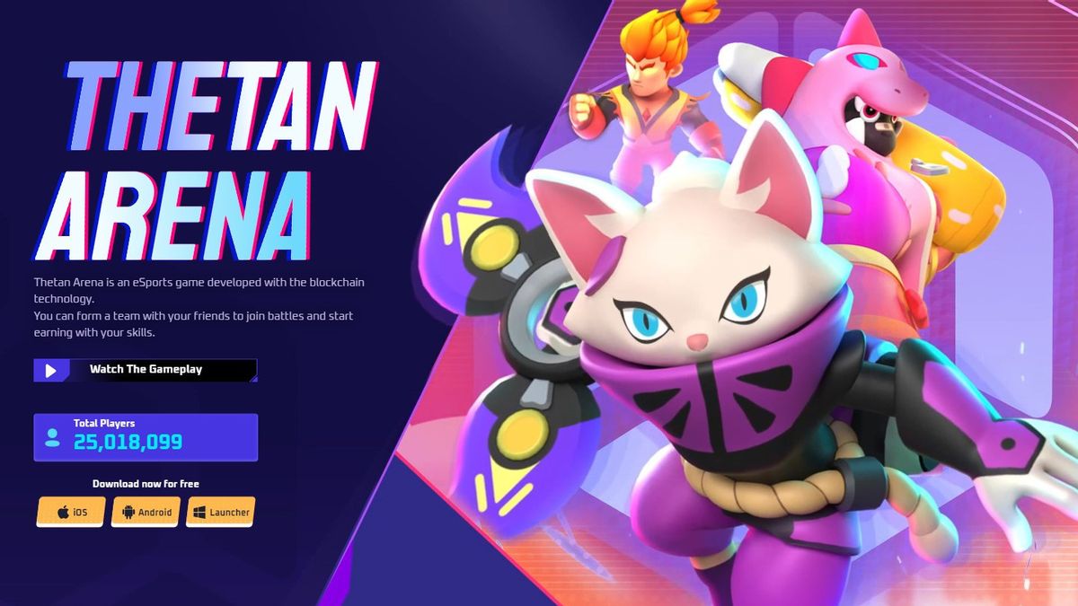 Hero NFT Thetan Arena Bakal Tersedia di OpenSea, Cek di Sini!