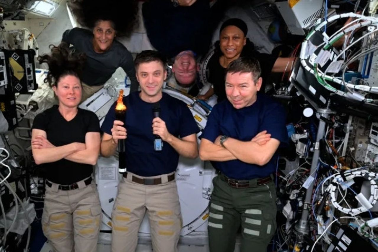 NASA Astronauts Hold 'Olympics' On The Space Station