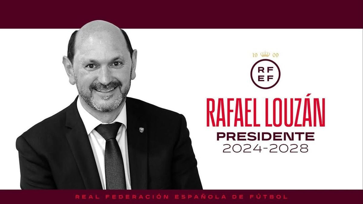 ina : La nouvelle présidente de la Fédération espagnole de football, Rafael Louzan, est également en difficulté