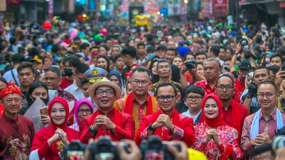 Haru Bima Arya 和 Ridwan Kamil 在茂物街音乐节上的时刻 CGM 2023