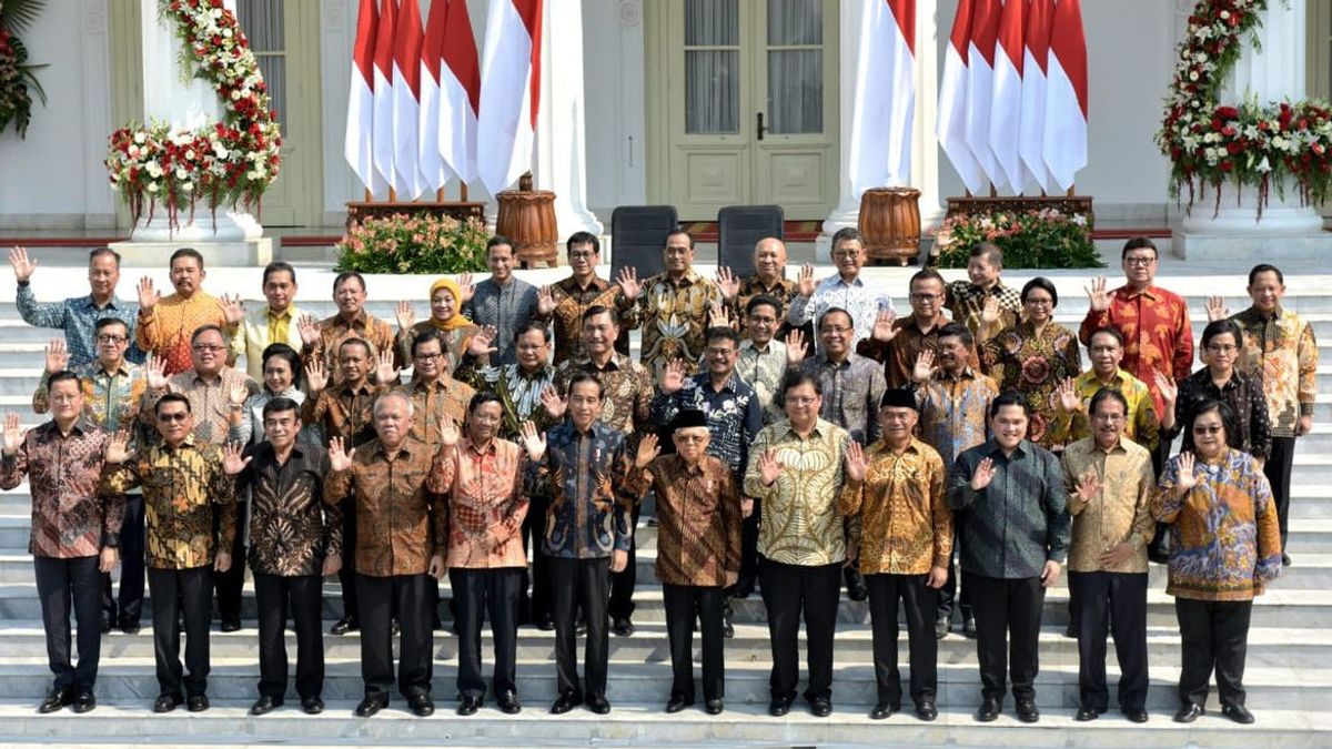 List Of Jokowi's Ministers Not Summoned By Prabowo