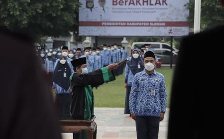 Bupati Sleman Serahkan SK Pengangkatan 647 CPNS