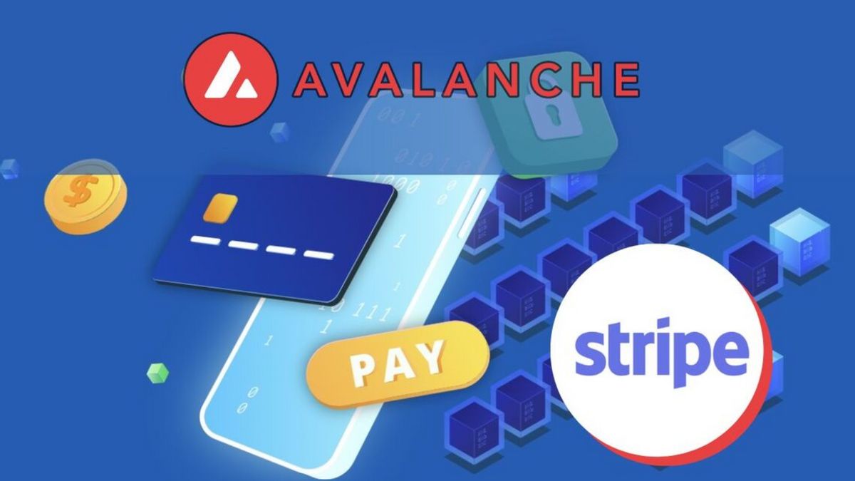 منصة الدفع Stripe Kini المتكاملة مع الانهيارات الثلجية (AVAX)