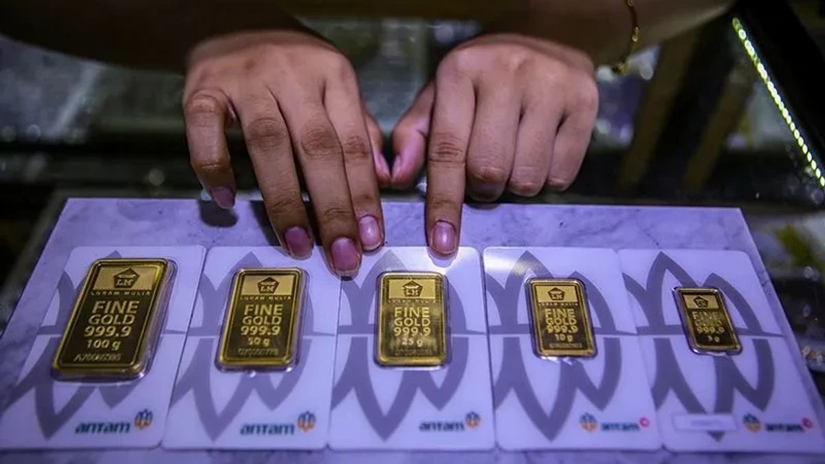 Rising for Four Consecutive Days, Antam's Gold Price is Priced at IDR 1,072,000 per Gram