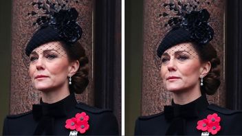 Gaya Kate Middleton Pakai Anting Ratu Elizabeth saat Peringati Hari Pahlawan