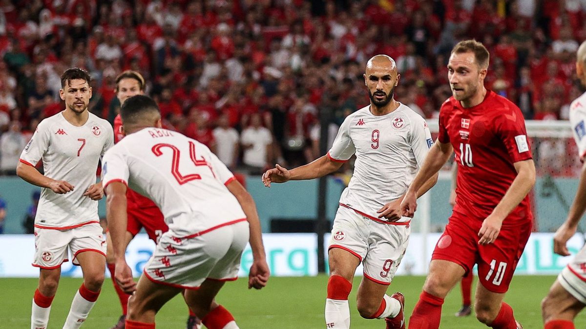 Piala Dunia 2022, Denmark Vs Tunisia: Tampil Terbuka, Kedua Tim Cuma Main tanpa Gol