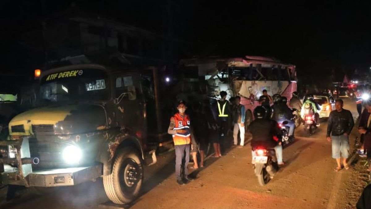 Sopir Bus yang Kabur Usai Kecelakaan Maut di Ciamis Diburu Polisi