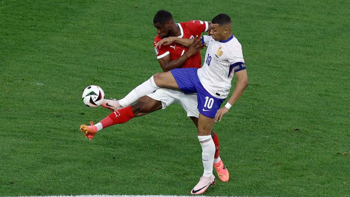 Austria vs Prancis: 0-1, Gol Bunuh Diri Wober Bantu Les Bleus Unggul