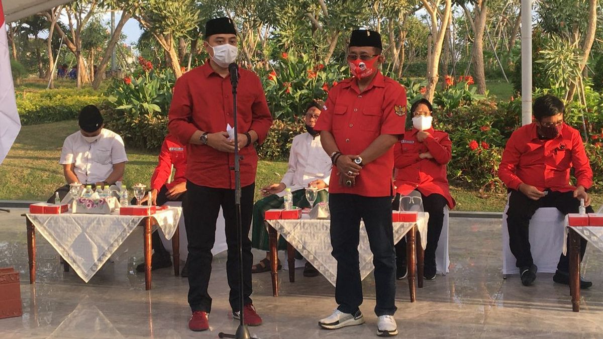 Le Nouveau Fils D’Unair Aryo Seno Devient Jubir Timses Bakal Cawalkot Surabaya Eri Cahyadi