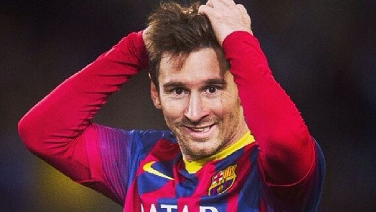 Usai Sudah Karier Messi di Barcelona, <i>La Pulga</i> Tinggalkan Camp Nou