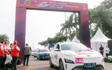 Diikuti 20 Unit Kendaraan, PLN Sukseskan Tour Mobil Listrik Jakarta-Bali Bersama Kemenhub