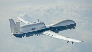 AS Konfirmasi Hilangnya Drone Intai Senilai Rp4 Triliun saat Terbang ke Arah Iran