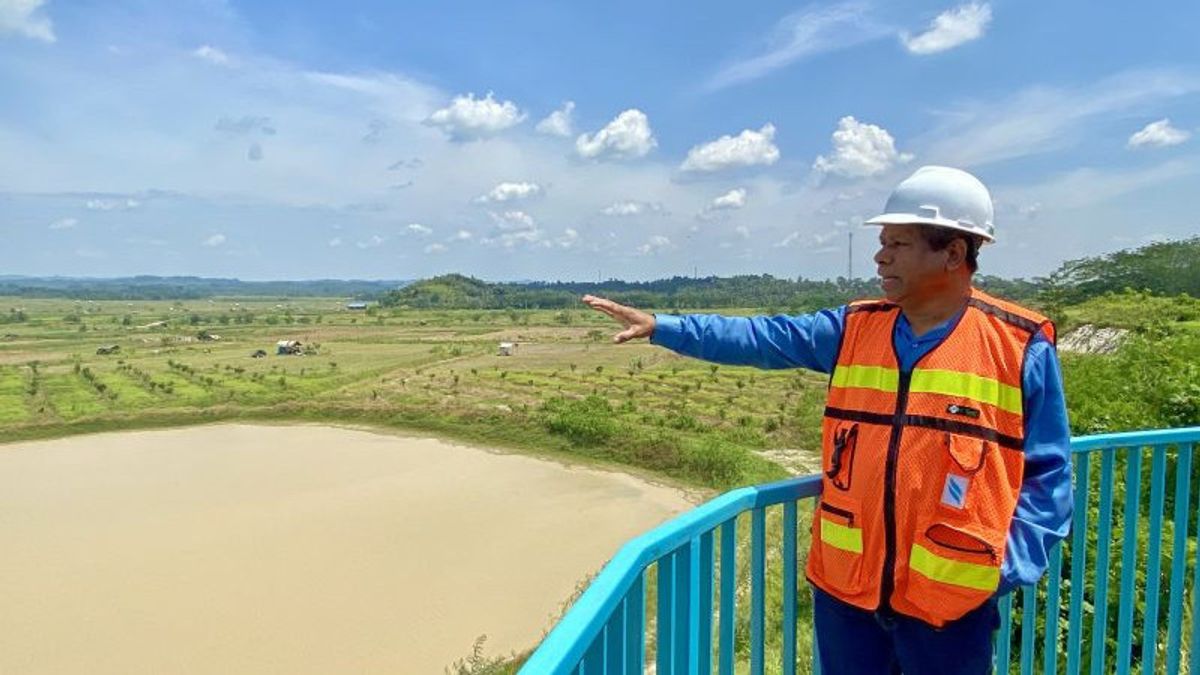 The Provincial Government's Request, The Ex-Mining Hole 'transformed' Into A Clean Water Lake For Residents