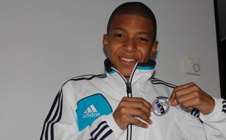 Melihat Kylian Mbappe Kecil yang Sudah Idolai Real Madrid dan Cristiano Ronaldo