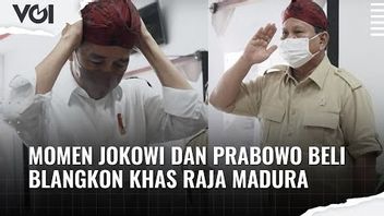 VIDEO: Compact, President Jokowi And Prabowo Use The Typical Blangkon Of The King Of Madura