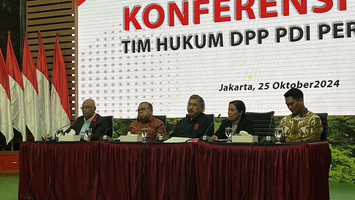 PDIP Waits For Megawati's Direction To Follow Up On The Administrative Court's Decision Not Accepting Lawsuits Related To Gibran