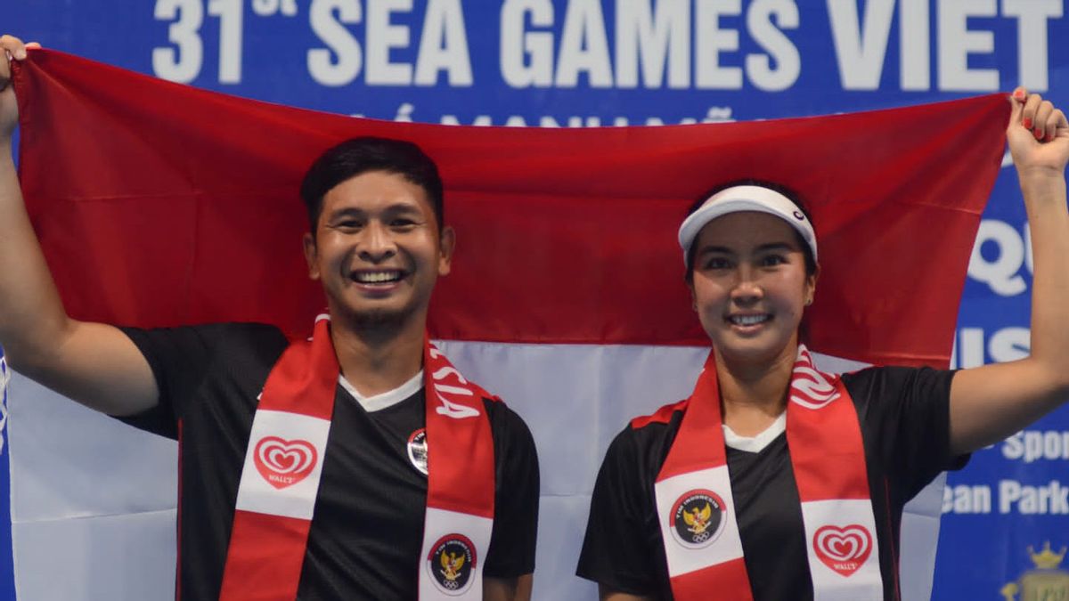 Singkirkan Wakil Thailand, Christo/Aldila Sabet Medali Emas SEA Games Hanoi 2021