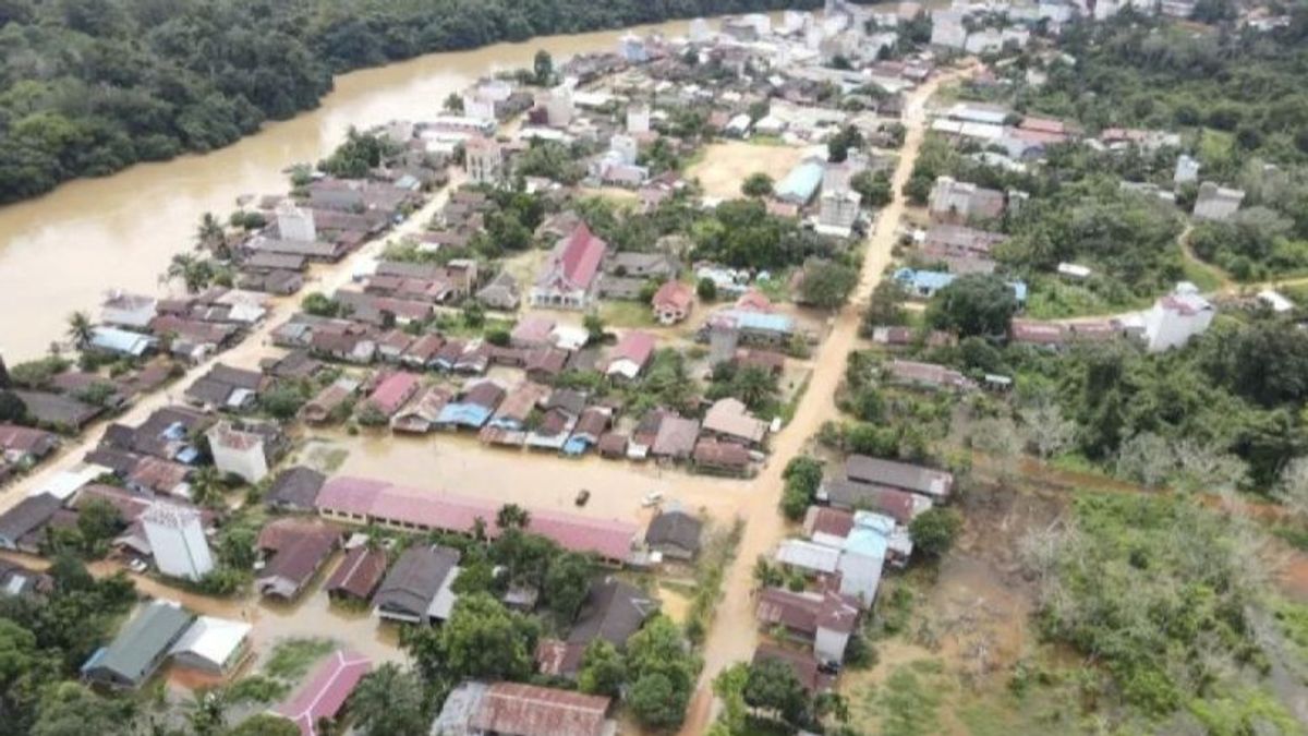Floods In East Kotawaringin Expand To Submerge Dozens Of Villages