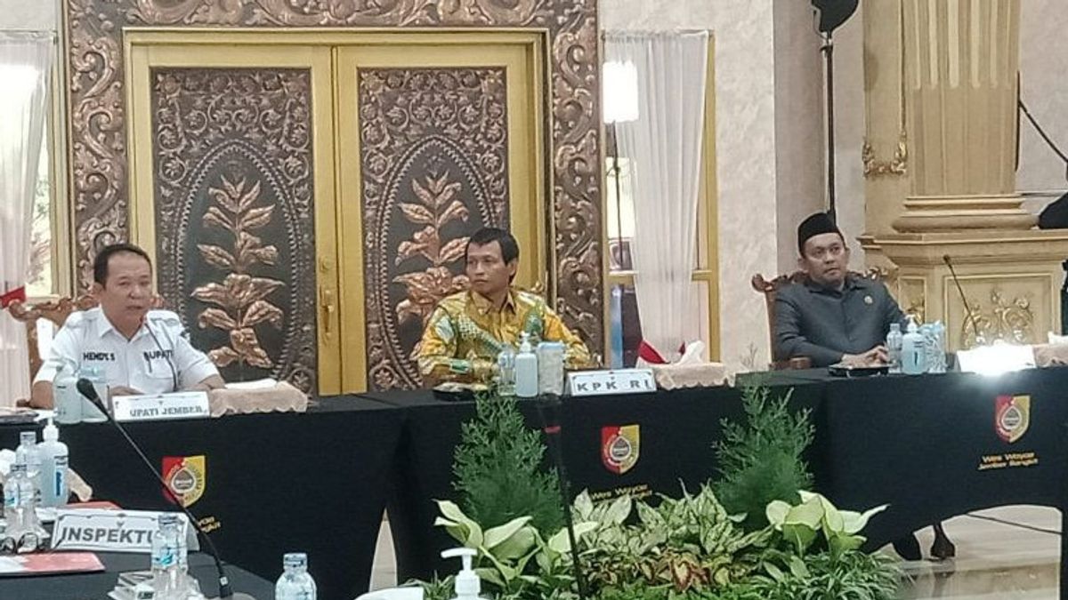KPK Soroti Rendahnya Hasil Survei Penilaian Integritas Pemkab Jember