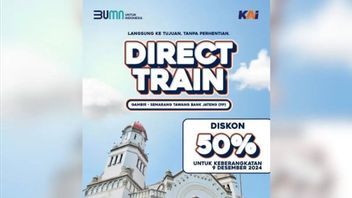 Getting To Know Direct Train, Enjoying Jakarta-Semarang Train Travel Only 5 Hours