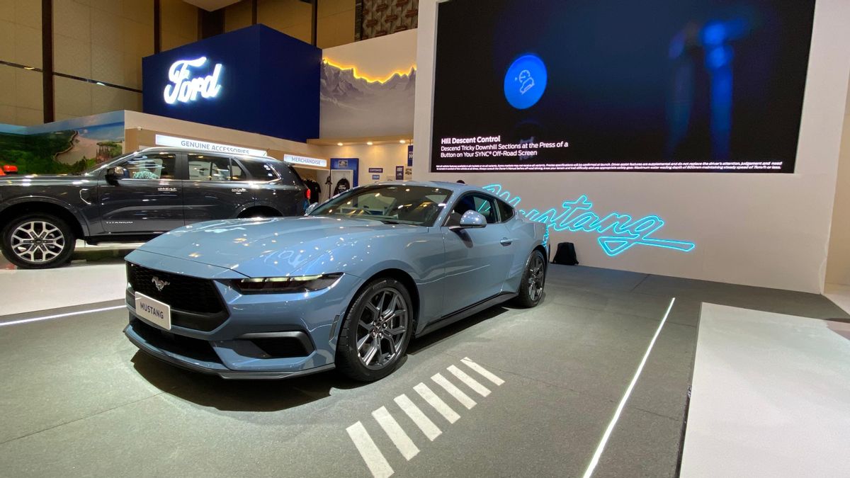 Ford Mustang Ecoboost fastback atterrira dans le GIIAS 2025, Voici le prix