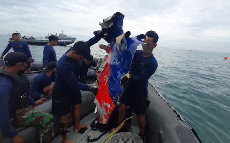 Pecahan Bodi Sriwijaya Air SJ-182 Ditemukan, Bentuknya Jadi Kecil Seperti ini