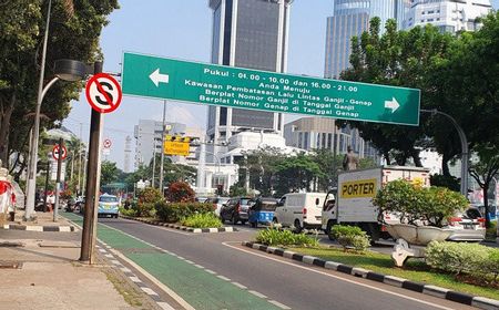 Ada Pembongkaran Mesin Bor Terowongan MRT, Jalan MH Thamrin Dipersempit hingga 23 Mei