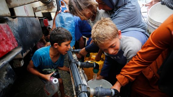 Wabah Kelaparan di Tengah Serangan Israel, Anak-anak di Gaza Malnutrisi