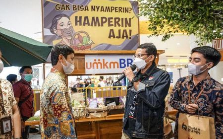 Di Mal Milik Konglomerat Chairul Tanjung, Sandiaga Uno Ajak Masyarakat Beli Produk Lokal untuk Hampers Lebaran