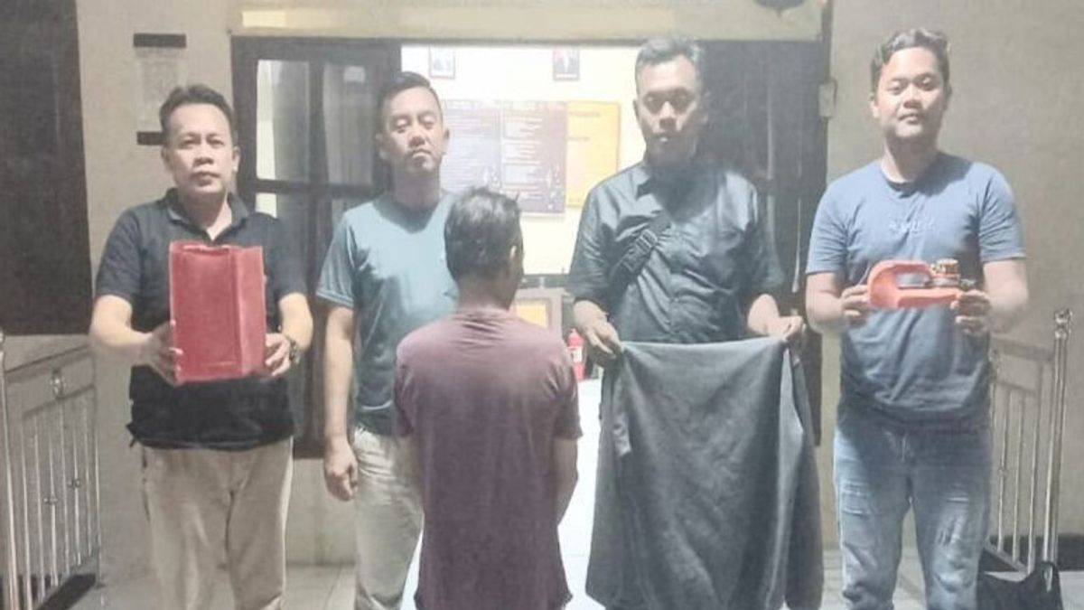 助理Afdeling IV PTP VII Tangkit Serdang Lampung的脸上浇硬水的肇事者被捕