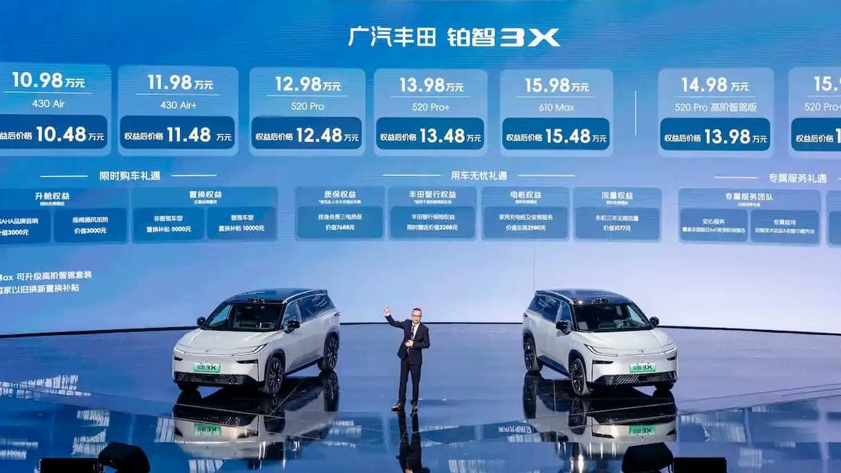 Toyota Coba Dobrak Pasar EV China dengan Mobil Listrik Murah Seharga Rp300 Juta
