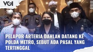 VIDEO: Pelapor Arteria Dahlan Diperiksa Polda Metro Jaya