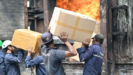 Sidoarjo Customs Destroys Illegal Cigarettes Of IDR 23 Billion