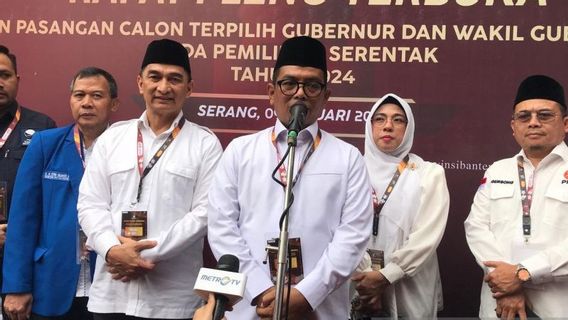 Andra Soni Relieved Appointed As Elected Governor Of Banten, Ready To Realize Free School Promises