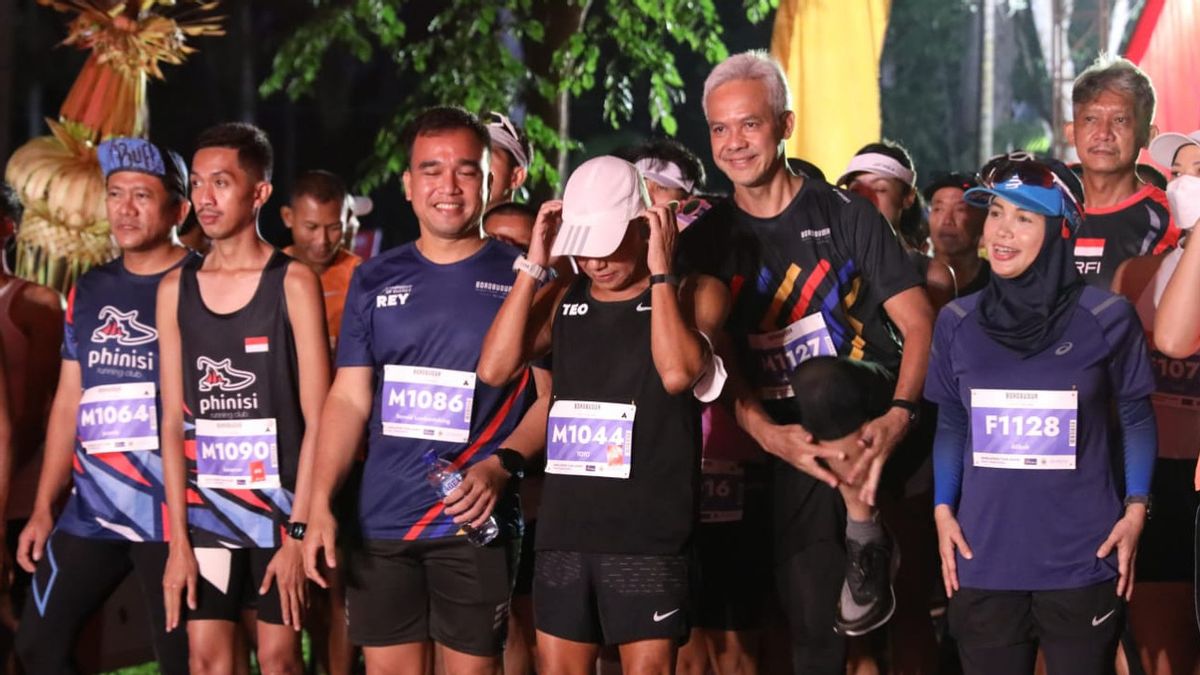 Le Marathon De Borobudur A été Un Succès, Ganjar: Nous Nous Y Préparerons à Nouveau L’année Prochaine