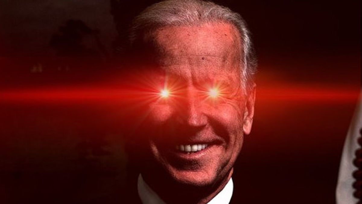 Le président américain Joe Biden devient accidentellement ambassadeur de Bitcoin avec une photo postée avec laser