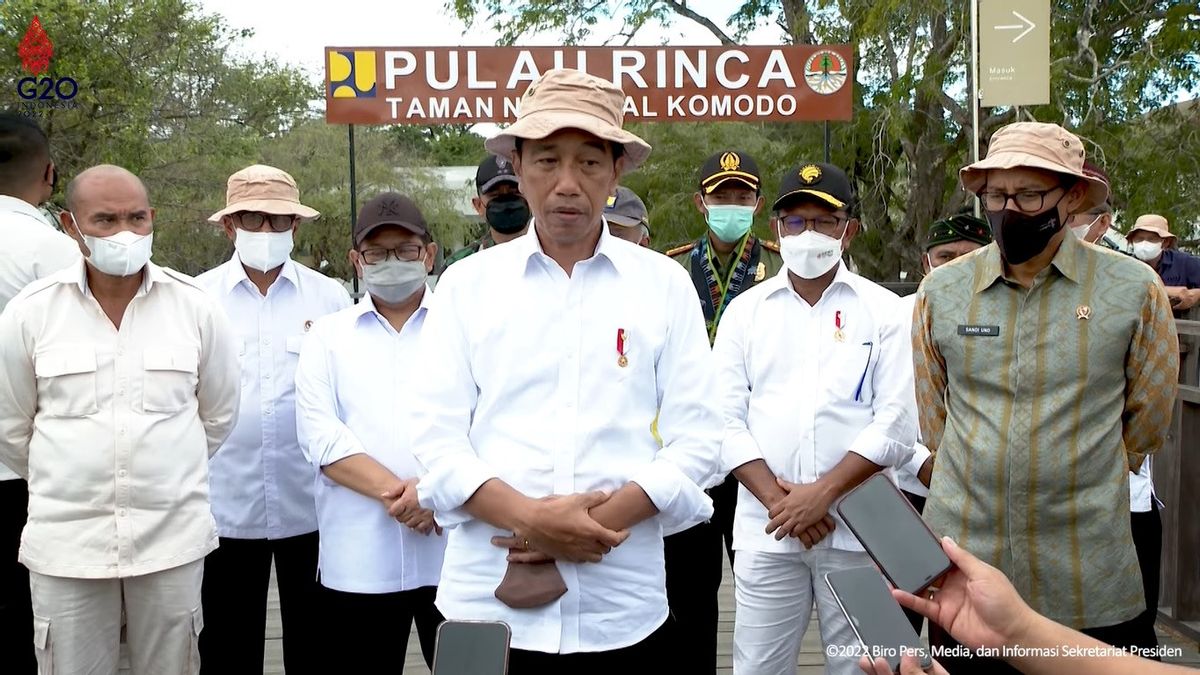 Jokowi Targetkan Labuan Bajo Gaet 1 Juta Wisatawan