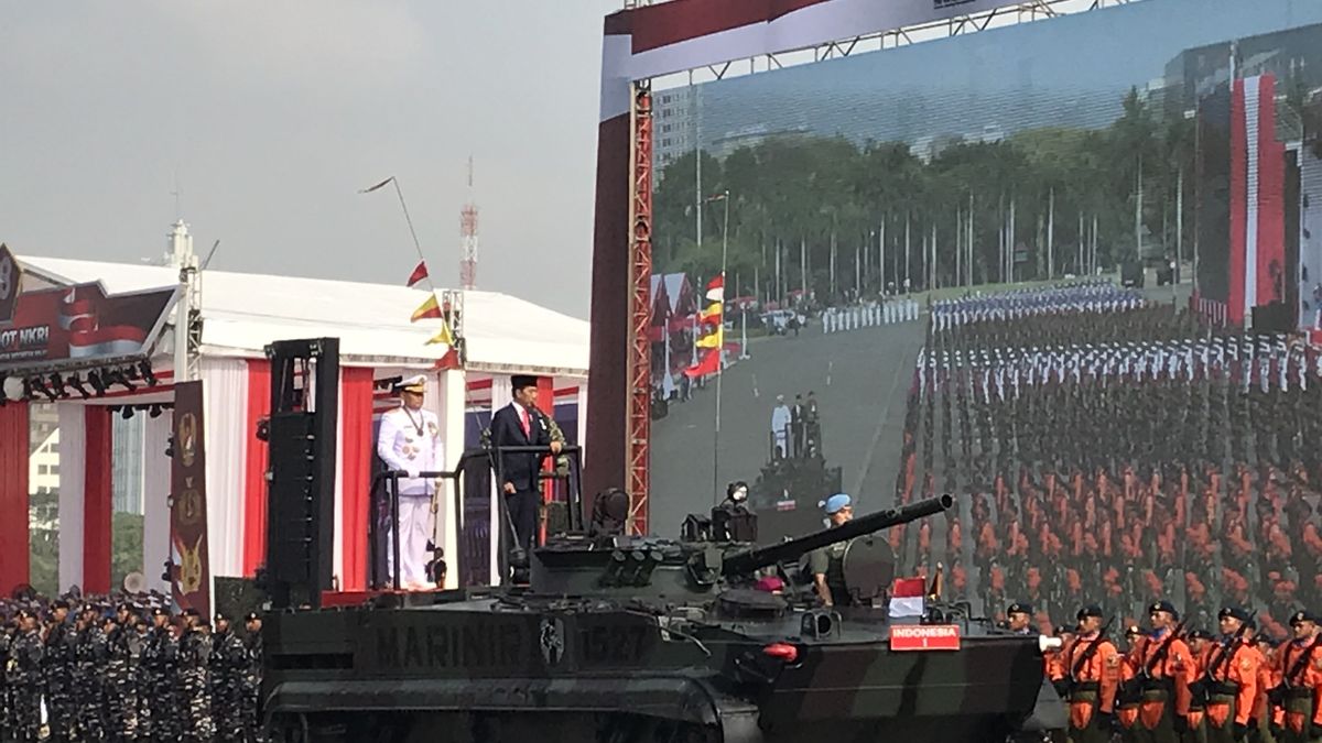 Jokowi Is Happy That Public Trust In The TNI Continues To Be Maintained