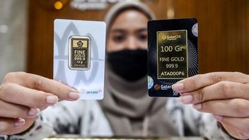 Senin Pagi Harga Emas UBS, Antam, dan Galeri24 di Pegadaian Stabil