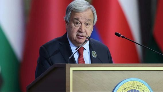 联合国秘书长暗示,以色列在饥饿袭击加沙时允许少量援助