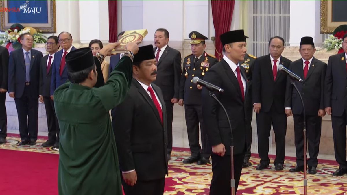 رسميا ليكون الوزير المنسق لبولهوكام غانيتي محفوظ إم دي، ثروة هادي تججانتو 22.8 مليون روبية إندونيسية