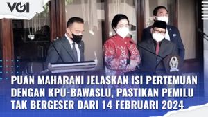 VIDEO: Puan Maharani Pastikan Pemilu Tak Bergeser dari 14 Februari 2024