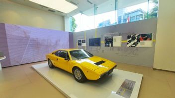 There Is A Historic Ferrari Classiche Exhibition At The Ferrari Showroom Proclamation, Central Jakarta