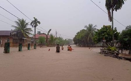 Lima Kecamatan di Pesisir Selatan Sumbar Direndam Banjir