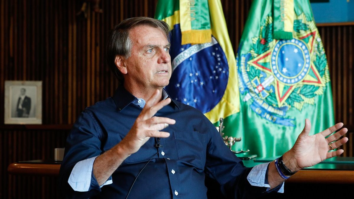 Brazilian President Jair Bolsonaro Demonstrations Regarding The Results Of The Road Blockade Election