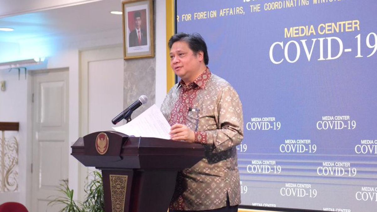 Le Ministre Coordonnateur Airlangga : La Vaccination Indépendante Reste Gratuite, Les Entreprises Doivent Acheter Et Ne Sont Pas Autorisées à Réduire Les Salaires