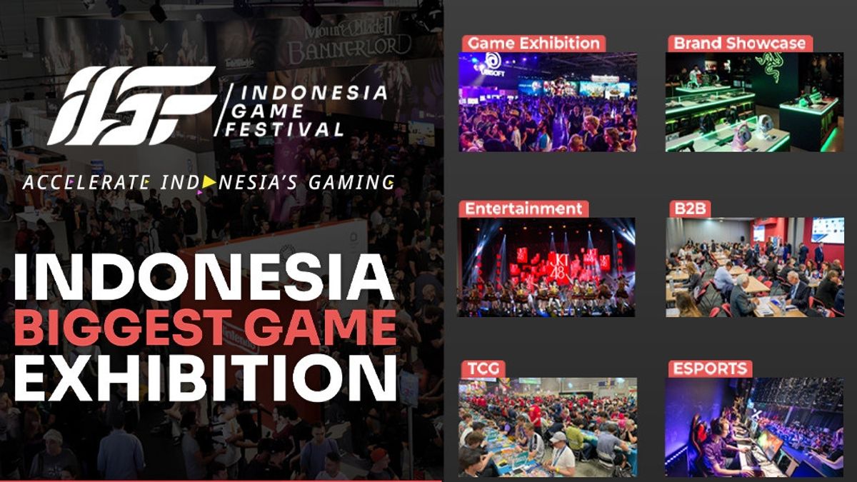 インドネシアゲームフェスティバル2024は、12月6〜8日にインドネシアで初めて開催されます